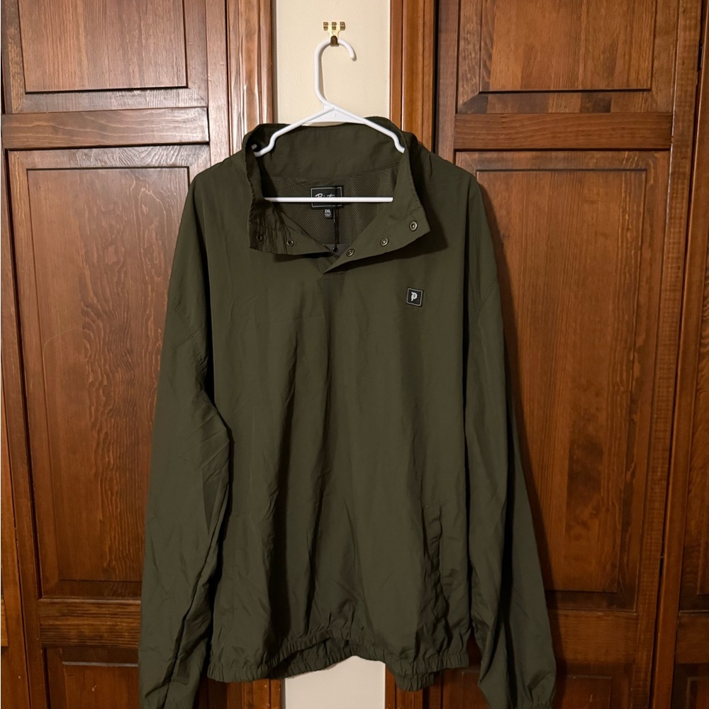 Primitive Olive Windbreaker Jacket